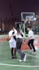 瑜伽裤王者~野球场肘姐晒打半场4v4连续进球视频