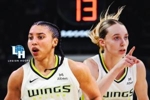 与女友佩奇重聚~WNBA选秀：达拉斯飞翼用状元签选中阿齐&middot;福德