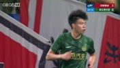 王钰栋边路超车，解说：真快啊！国内后卫短距离冲刺对不了他
