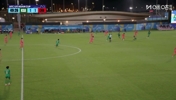U17男足前场断球反击！禁区内劲射被沙特门将神扑！