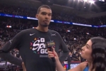 把雷霆防到只得82分！文班亚马：是因在赛前看了尽可能多的录像